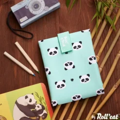 Bolsa reutilizable de tela Panda Snack'n'Go Animals - Roll'eat