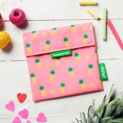 Bolsa reutilizable de tela Pineapple Snack'n'Go Fruits - Roll'eat