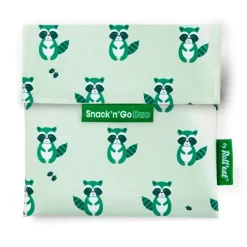 Bolsa reutilizable de tela Racoon Snack'n'Go Animals - Roll'eat