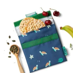 Bolsa reutilizable de tela Turtles Snack'n'Go Animals - Roll'eat