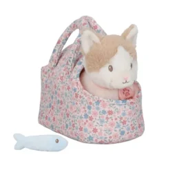 Bolso con gato Marley de peluche - Little Dutch
