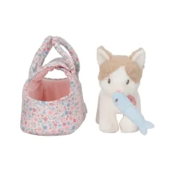 Bolso con gato Marley de peluche - Little Dutch