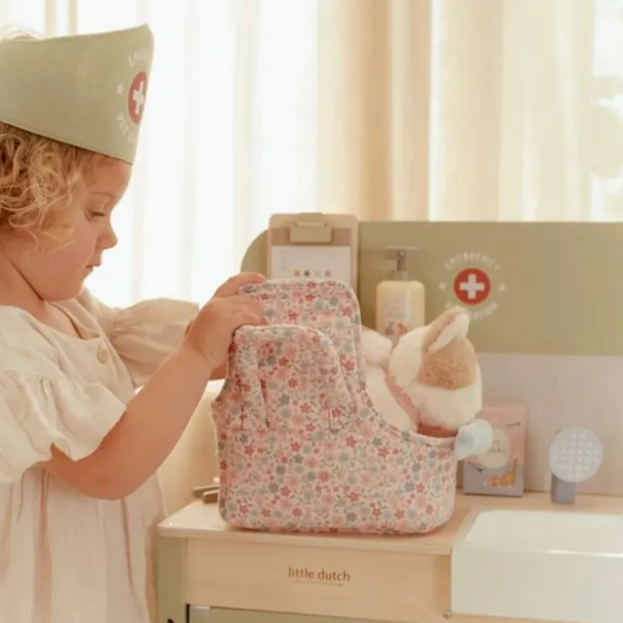 Bolso con gato Marley de peluche - Little Dutch