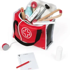Bolso-maletín de médico o doctor con piezas de madera - Janod