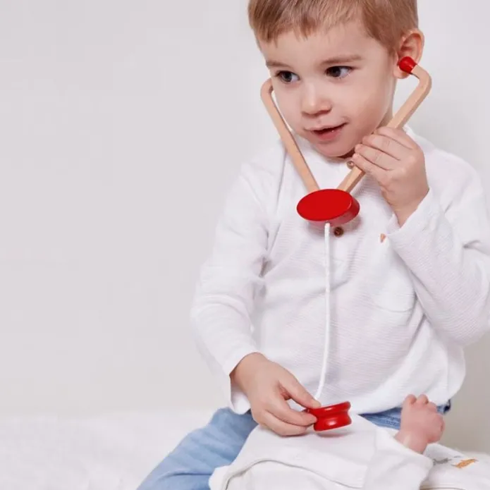 Bolso-maletín de médico o doctor con piezas de madera - Janod