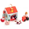 Bolso Mi primera granja de tela con animales - Lilliputiens