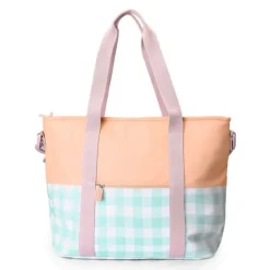 Bolso nevera térmico Stripes Apricot - Monnëka