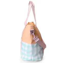 Bolso nevera térmico Stripes Apricot - Monnëka