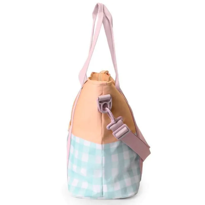 Bolso nevera térmico Stripes Apricot - Monnëka