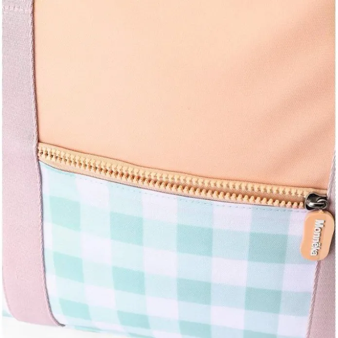 Bolso nevera térmico Stripes Apricot - Monnëka