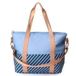 Bolso nevera térmico Stripes Blue - Monnëka