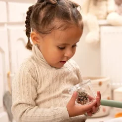 Bote con lupa de plástico para observar insectos - TickiT