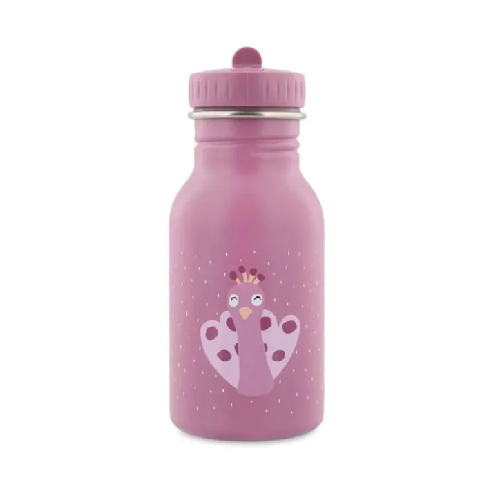 Botella acero inoxidable lila pavo real 350 ml - Trixie