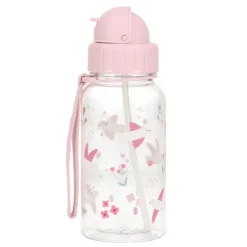 Botella de tritán con pajita Blossom Birds 500 ml - Tutete