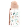 Botella de tritán con pajita Letras Funny Letters 500 ml - Tutete