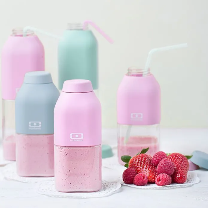 Botella ecológica azul clara (sin BPA) 330 ml - Monbento