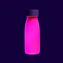 Botella sensorial flotante rosa (brilla oscuridad) Float Bottle - Petit Boum