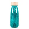 Botella sensorial flotante turquesa Float Bottle - Petit Boum