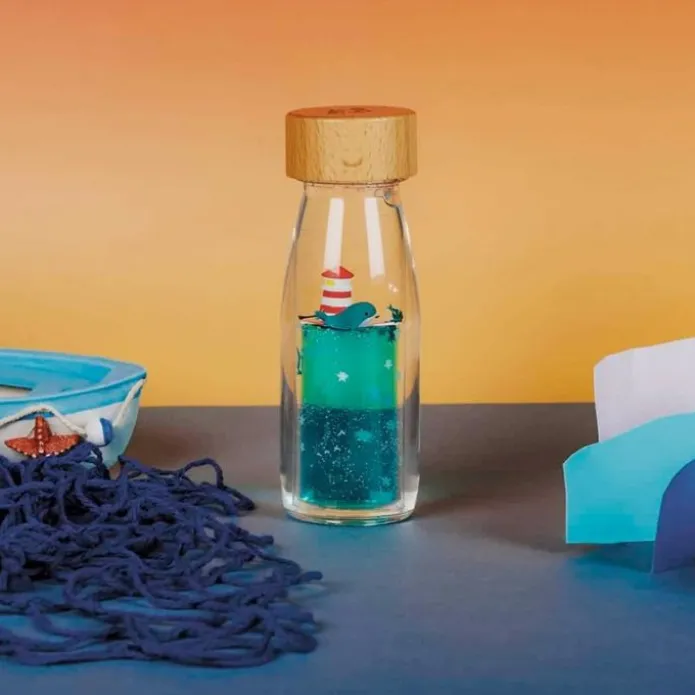 Botella sensorial Move Bottle Whale Calm - Petit Boum