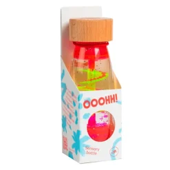 Botella sensorial rosa Move Bottle Spiral - Petit Boum