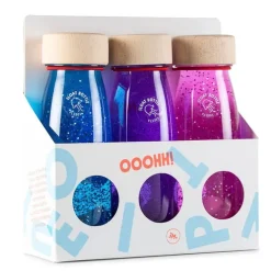 Botellas sensoriales Magic Float Bottles (3) - Petit Boum