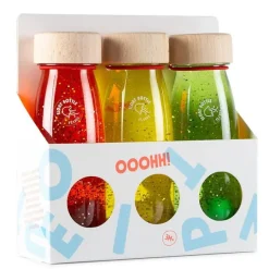 Botellas sensoriales Twilight Float Bottles (3) - Petit Boum