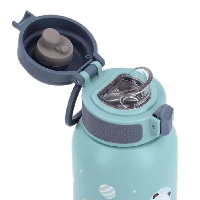 Botella térmica acero inoxidable Pandas in Space 500 ml - Tutete