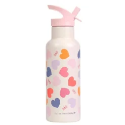 Botella térmica de acero inoxidable Corazones 500 ml - A Little Lovely Company