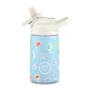 Botella térmica de acero inoxidable pajita bebé Rainbow Clouds 350 ml - Cool Bottles