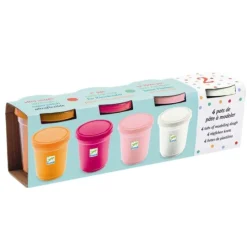 Botes de plastilina Sweet (4) - Djeco