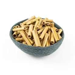 Cañas pequeñas de madera de bambú 6 cm 250 g - Deukaliptus