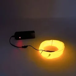 Cable flexible de luz amarillo 7 metros - Flowon