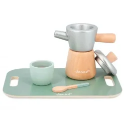 Cafetera de madera con accesorios - Janod