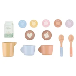 Cafetera de madera con accesorios - Little Dutch