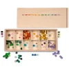 Caja de clasificación cubos colores Mis&Match (400) - Grapat