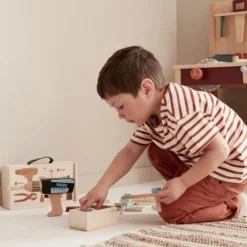 Caja de herramientas de madera con taladro - Kid's Concept