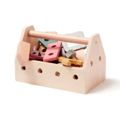 Caja de herramientas de madera para atornillar - Kid's Concept