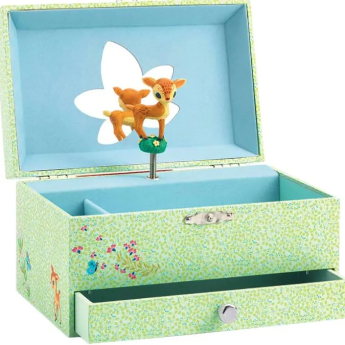 Caja de madera musical Cervatillo - Djeco
