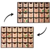 Caja de madera para clasificar sonidos Montessori mayúsculas y minúsculas - R-cre@