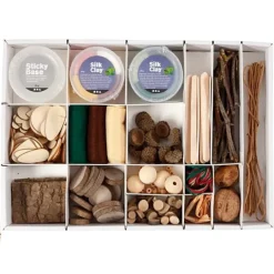 Caja de manualidades naturaleza: arcilla, madera, cuerda Creative Box - Creativ Company