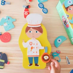 Caja metálica Inzebox Jobissimo profesiones - Djeco