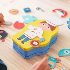 Caja metálica Inzebox Jobissimo profesiones - Djeco