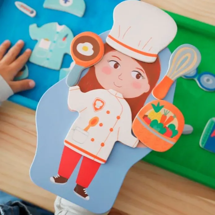 Caja metálica Inzebox Jobissimo profesiones - Djeco