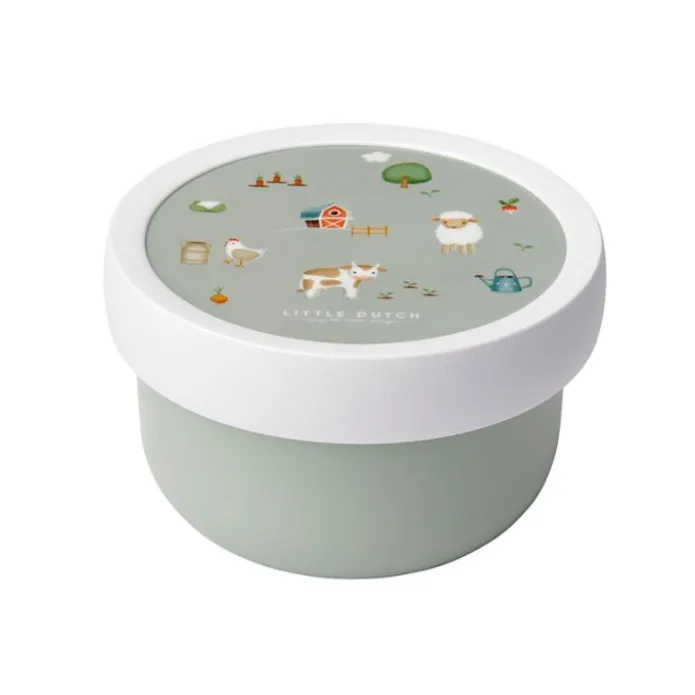 Caja para fruta campus Pequeña Granja Mepal 300 ml - Little Dutch