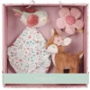 Caja regalo doudou, mordedor y peluche Jardín de Hadas - Little Dutch