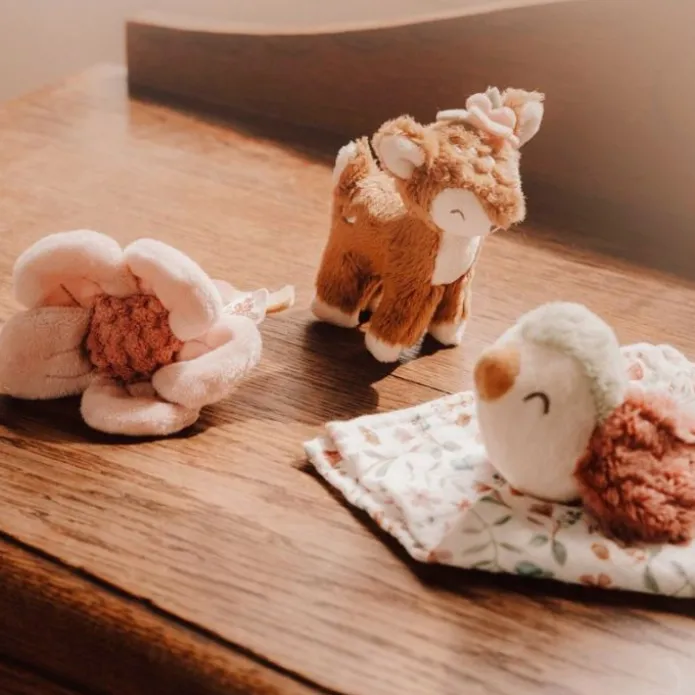 Caja regalo doudou, mordedor y peluche Jardín de Hadas - Little Dutch