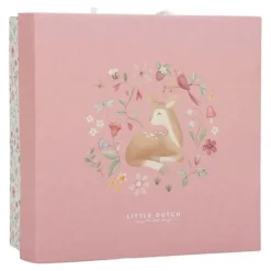 Caja regalo doudou, mordedor y peluche Jardín de Hadas - Little Dutch