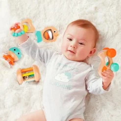 Caja regalo sensorial de madera +0 meses (5) - Hape