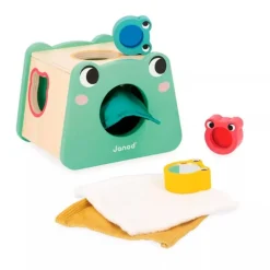 Caja regalo set de 4 juegos +12 meses - Janod