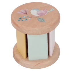 Caja regalo sonajero, apilable y looping de madera Jardín de hadas - Little Dutch